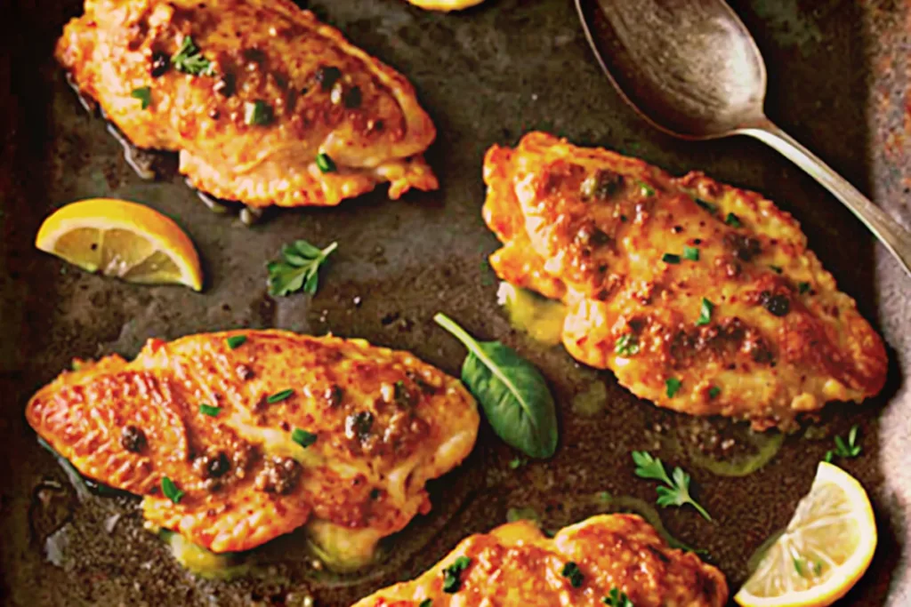 Meyer Lemon Chicken Piccata