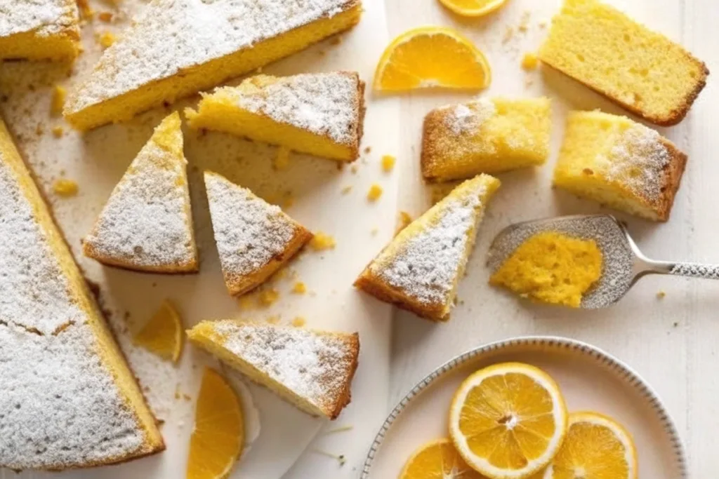 Meyer Lemon Labne Cake