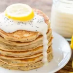 Meyer Lemon Poppy Seed Pancakes