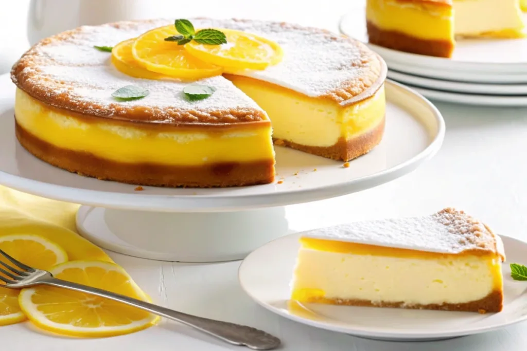 Meyer Lemon Pudding Cake