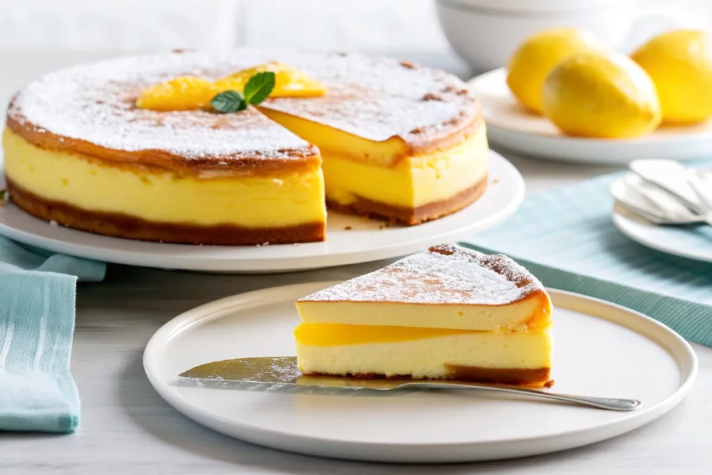 Meyer Lemon Pudding Cake