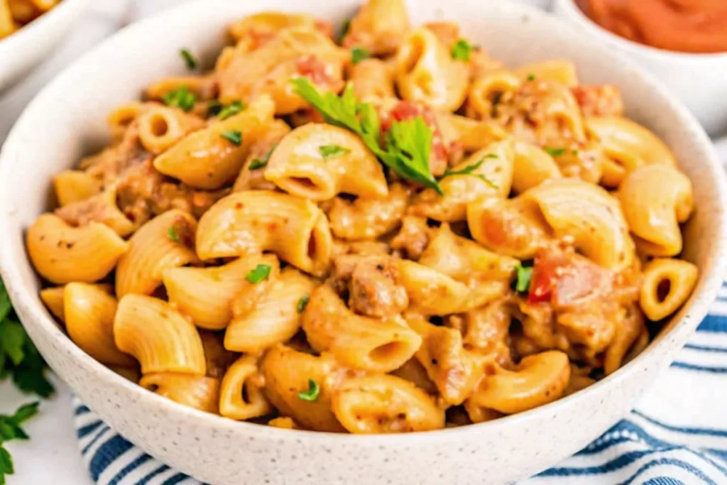 One Pot Cheeseburger Macaroni