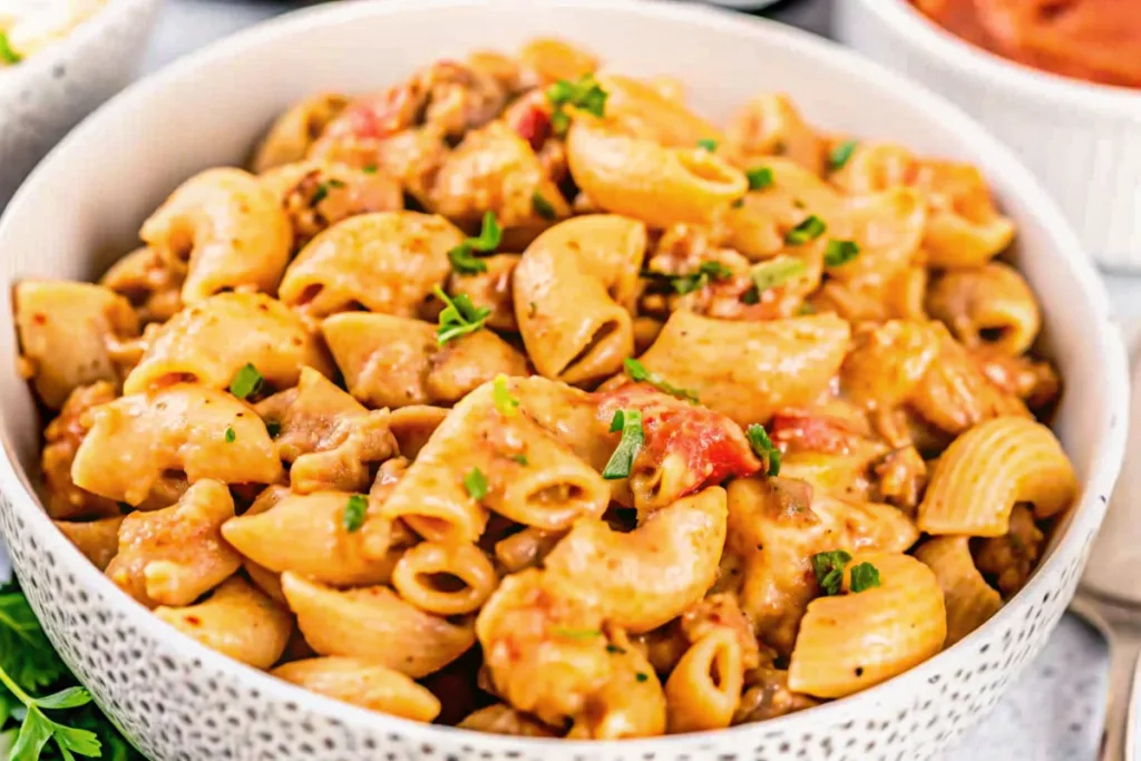 One Pot Cheeseburger Macaroni