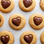 Peanut Butter Valentine's Day Cookies