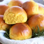 Pumpkin Rosemary Dinner Rolls
