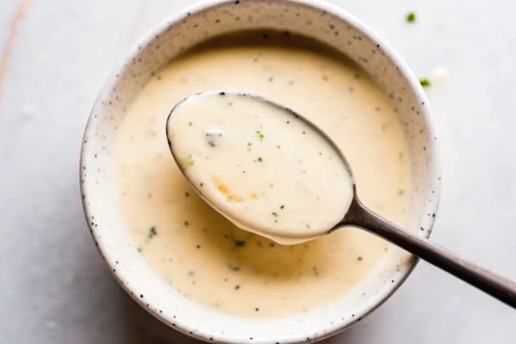 Quick Creamy Garlic Sauce