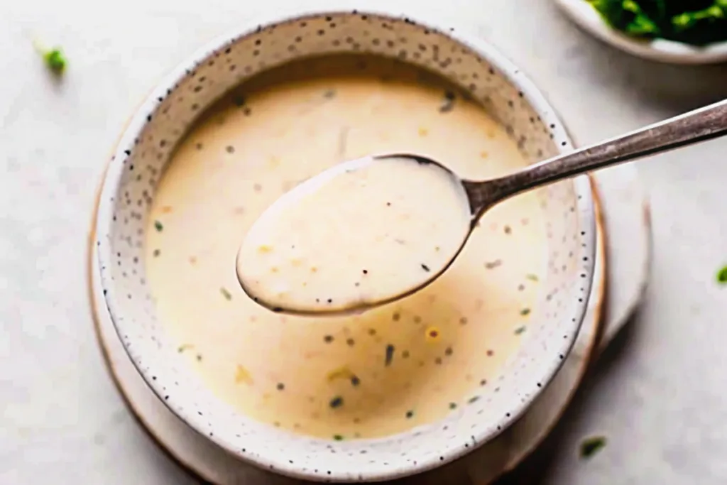 Quick Creamy Garlic Sauce