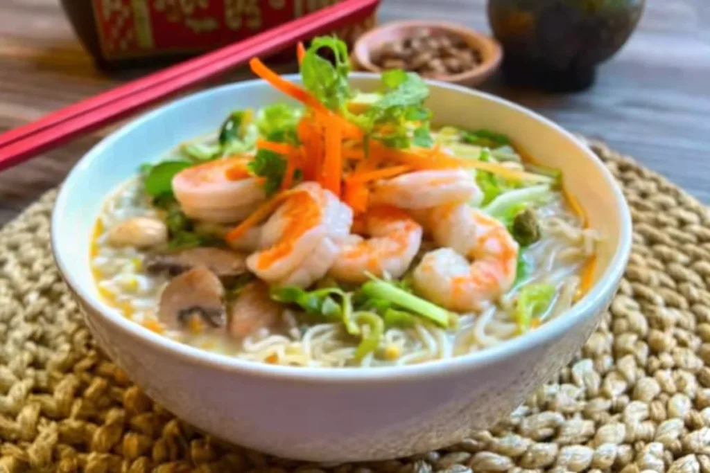 Simple Shrimp Noodle Soup