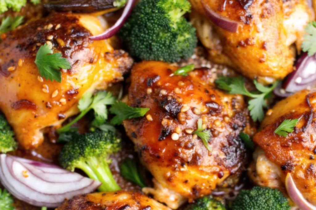 Spicy Chili Crisp Chicken Thighs
