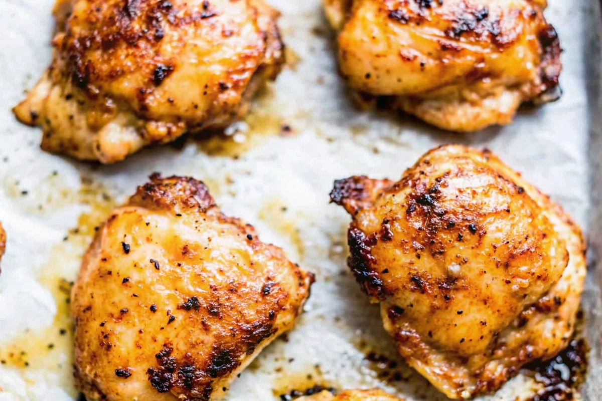 The Best Baked Ranch Chicken Thighs