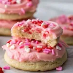 The Best Valentine's Day Frosted Sugar Cookies