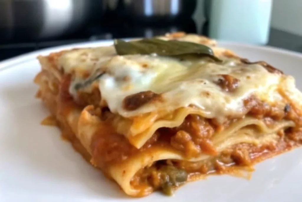 Turkey Lasagna with White Sauce Recipe