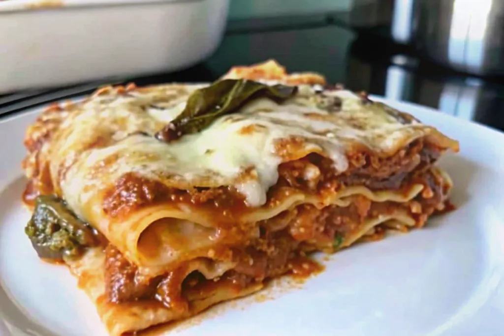 Turkey Lasagna with White Sauce Recipe