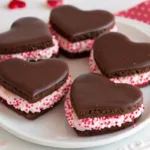 Valentine's Day Sandwich Cookies