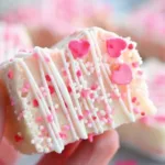Valentine's Day Sugar Cookie Fudge