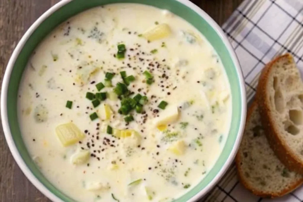 Winter Leek and Potato Soup