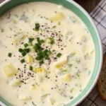 Winter Leek and Potato Soup