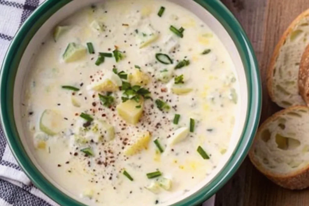 Winter Leek and Potato Soup