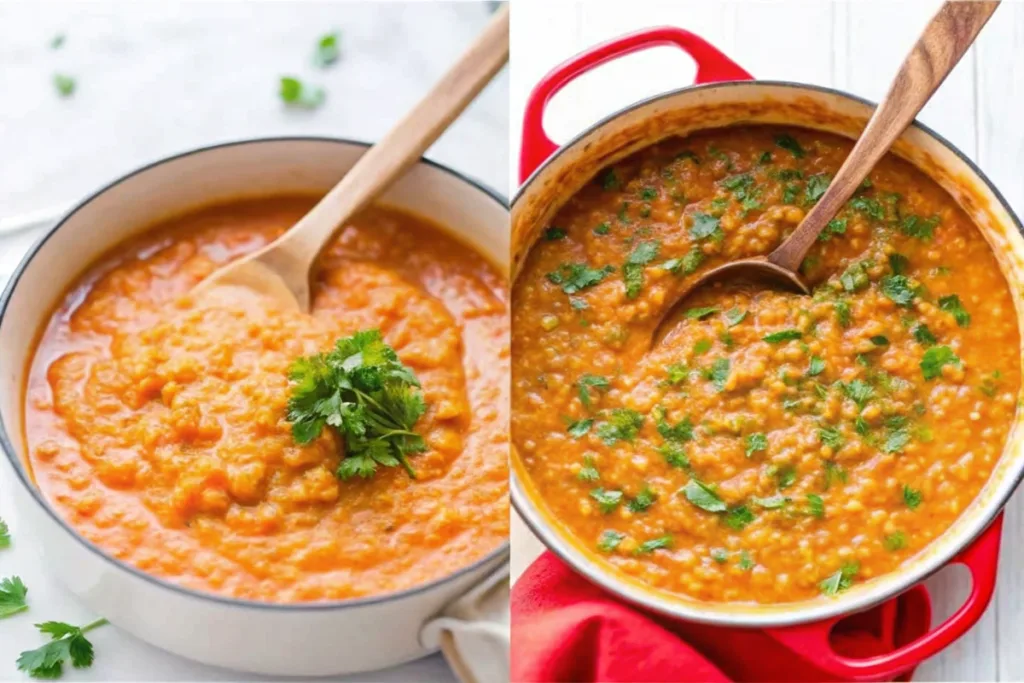 Winter Warmer Red Lentil Soup