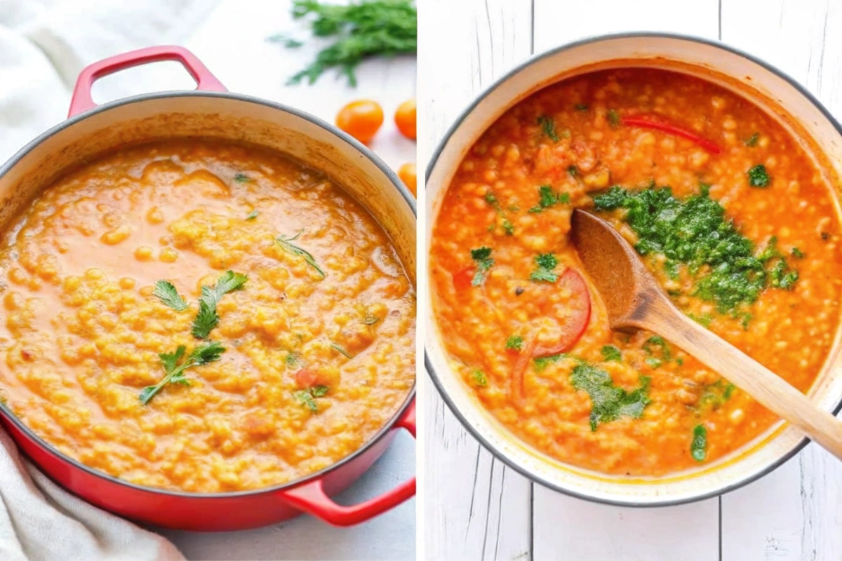 Winter Warmer Red Lentil Soup