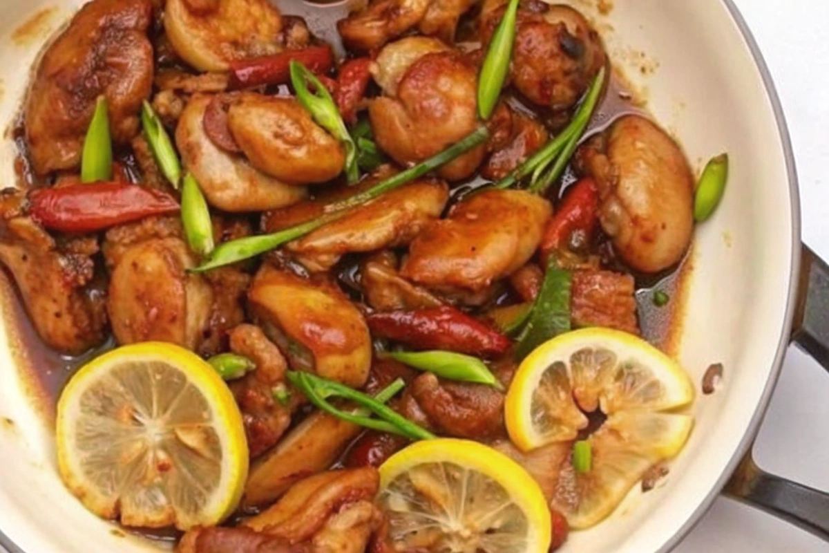 Zesty and Spicy Lemon Chicken