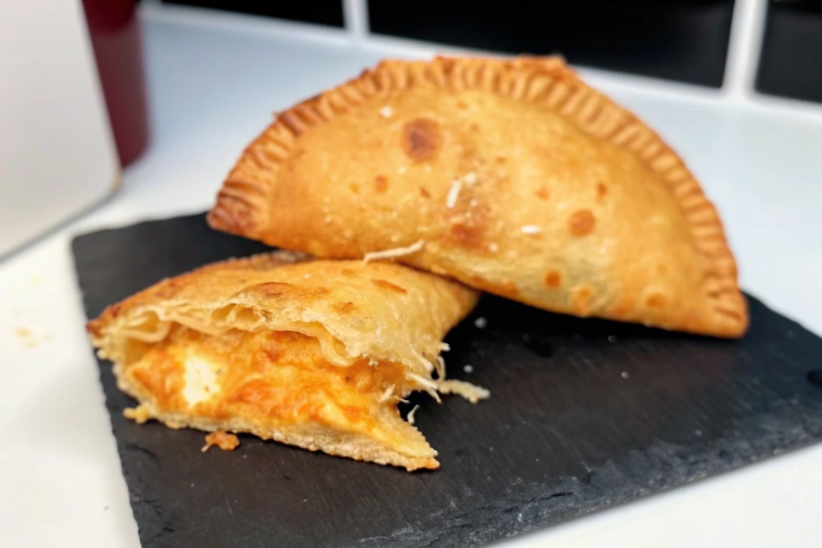 Buffalo Chicken Dip Empanadas Ingredients Layout