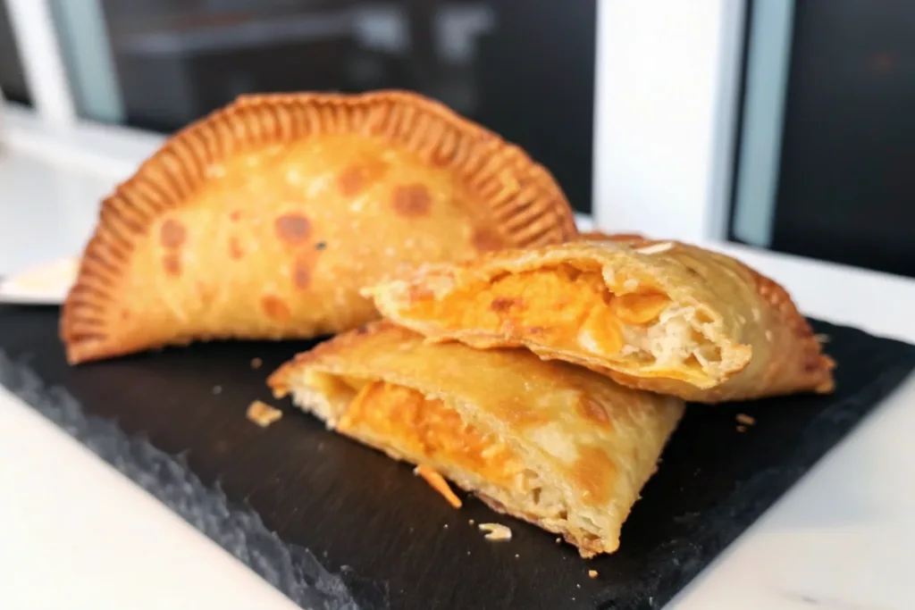 Buffalo Chicken Dip Empanadas