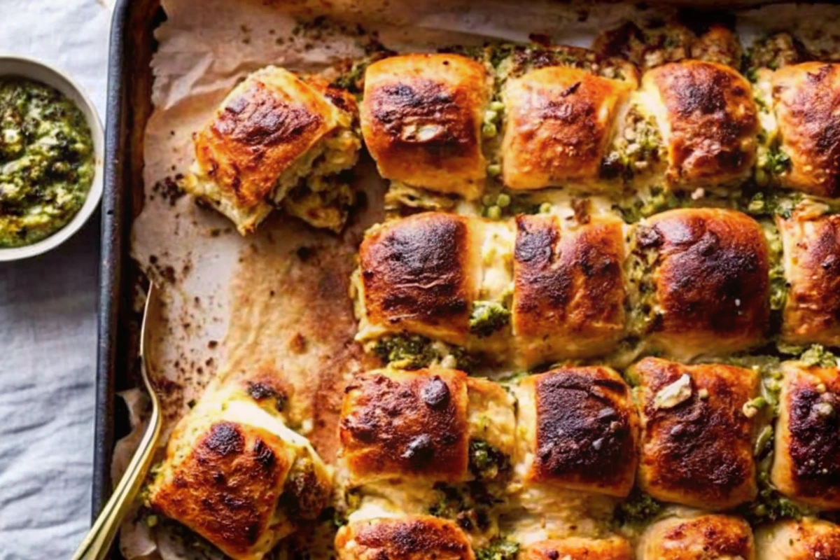 Buffalo Chicken Dip Sliders