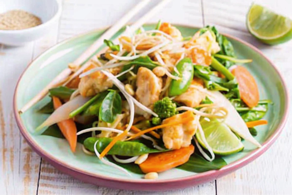 Chicken Satay Noodles