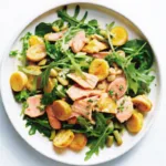 Crispy Potato and Salmon Salad