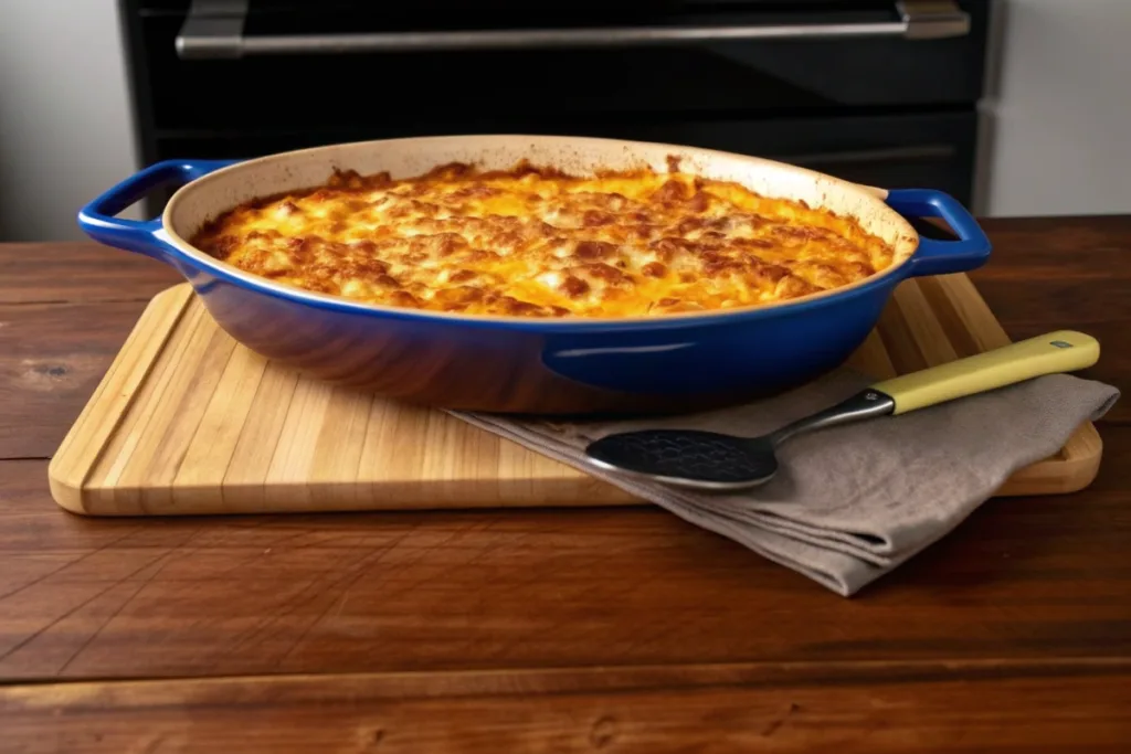 Disappearing Buffalo Chicken Dip
