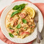 Easy Slow Cooker Boursin Chicken and Pasta