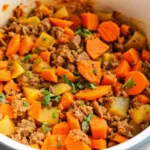 Easy Sweet Potato Moussaka Skillet