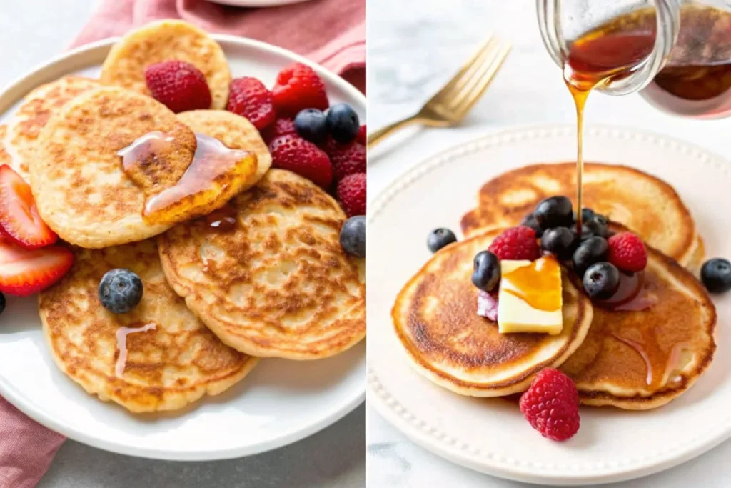 Fluffy Cottage Cheese Pancake