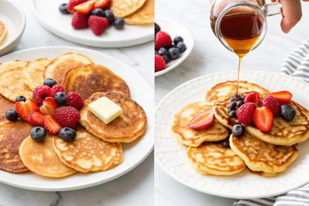Fluffy Cottage Cheese Pancake
