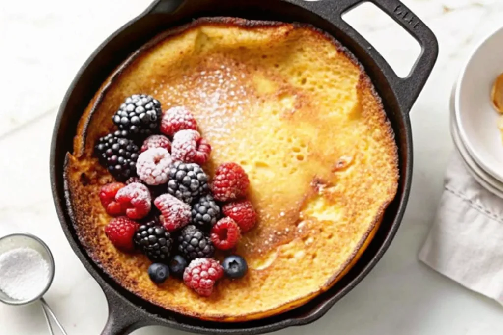 Fluffy Dutch Baby Pancake