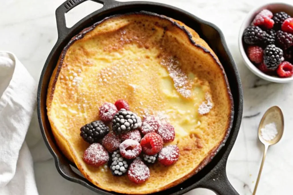 Fluffy Dutch Baby Pancake