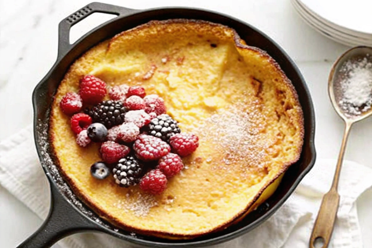 Fluffy Dutch Baby Pancake