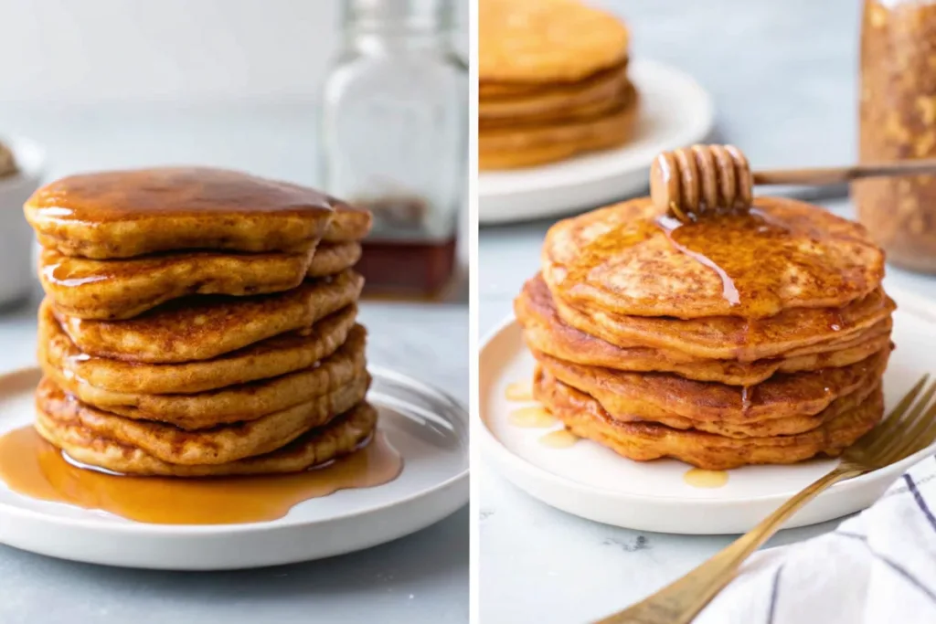 Fluffy Sweet Potato Pancakes