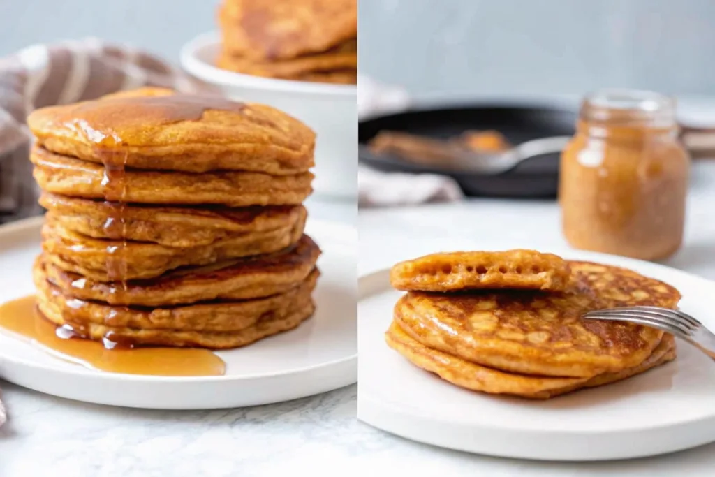 Fluffy Sweet Potato Pancakes