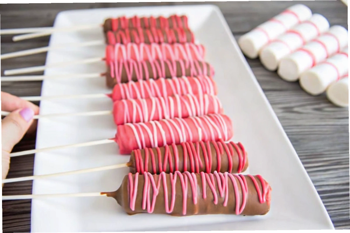 Fun and Easy Valentine Marshmallow Pops