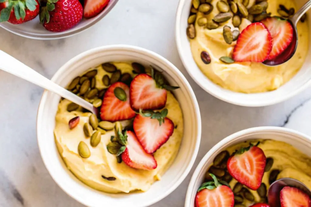 Golden Yogurt Bowl with Honey and Turmeric