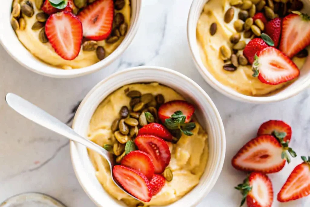 Golden Yogurt Bowl with Honey and Turmeric