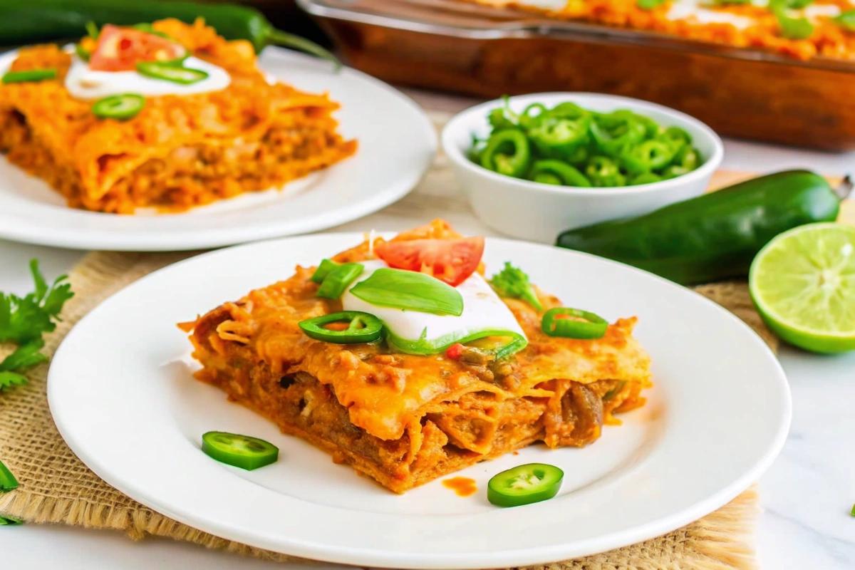 Ground Beef Crescent Roll Taco Bake ingredients