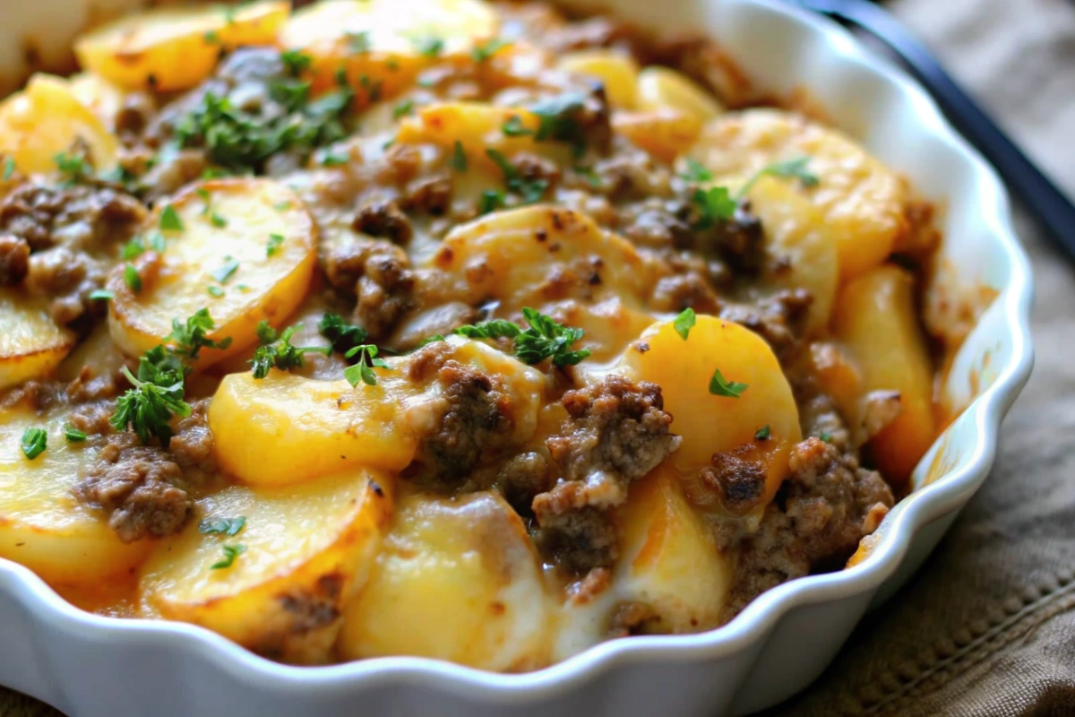 Ground Beef Potato Casserole Ingredients