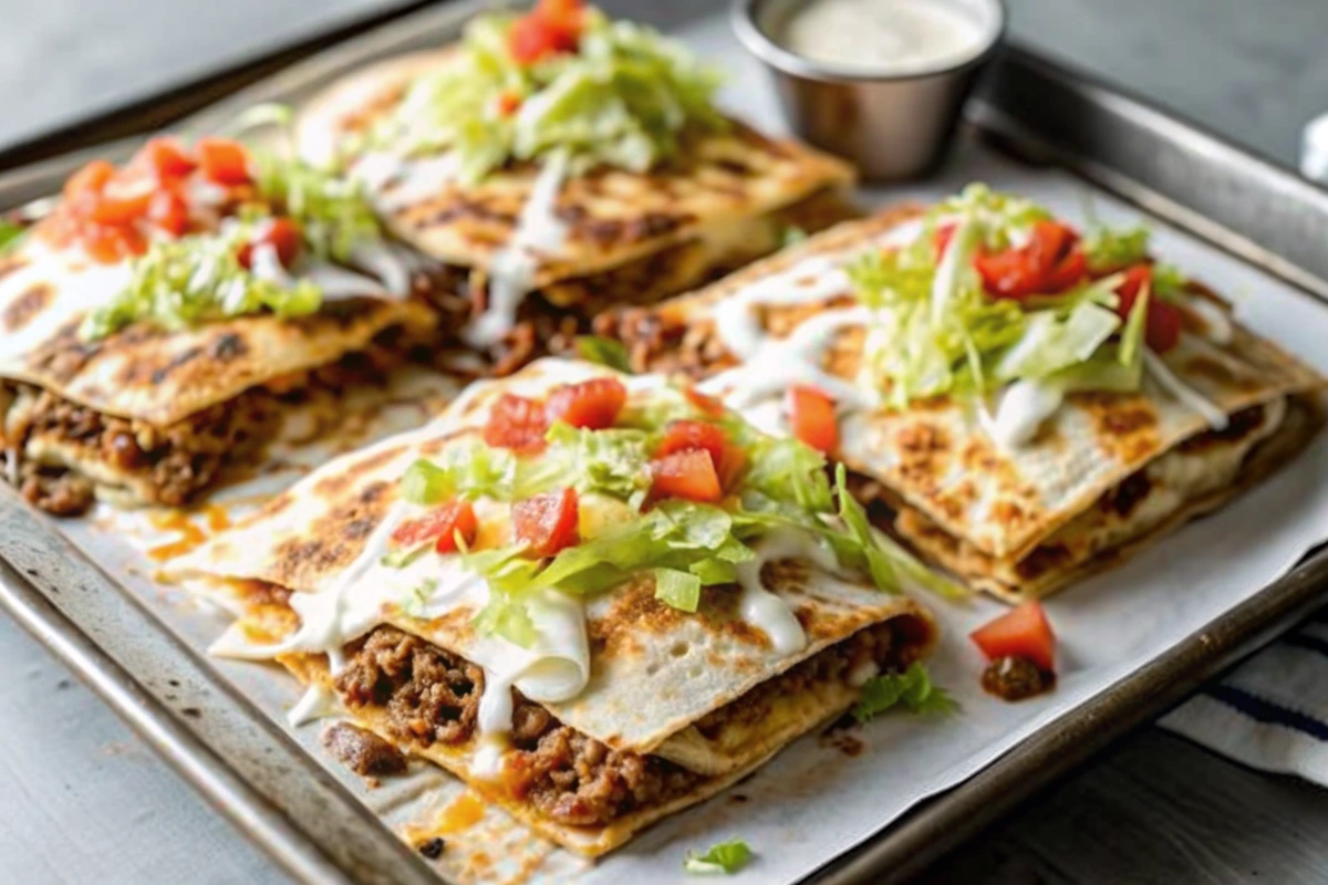 Healthy Crunchwrap Supreme Bake