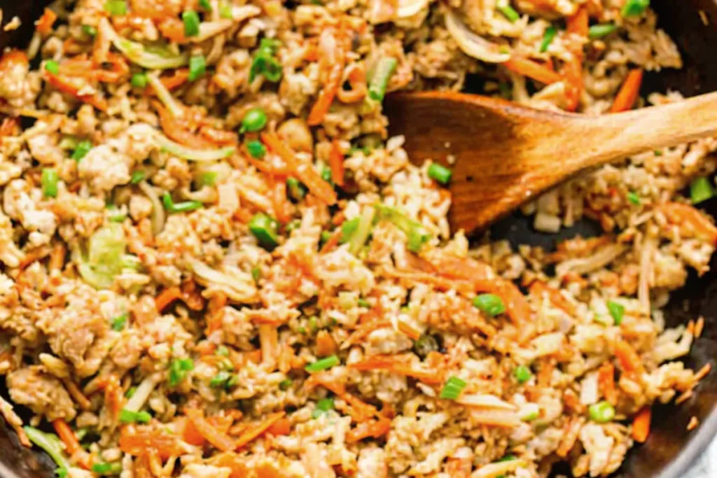 Healthy Egg Roll in a Bowl