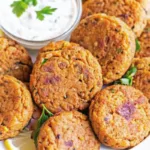 Healthy Greek Chickpea Patties