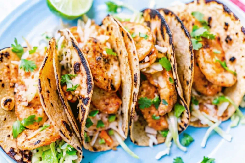 Healthy Grilled Shrimp Tacos