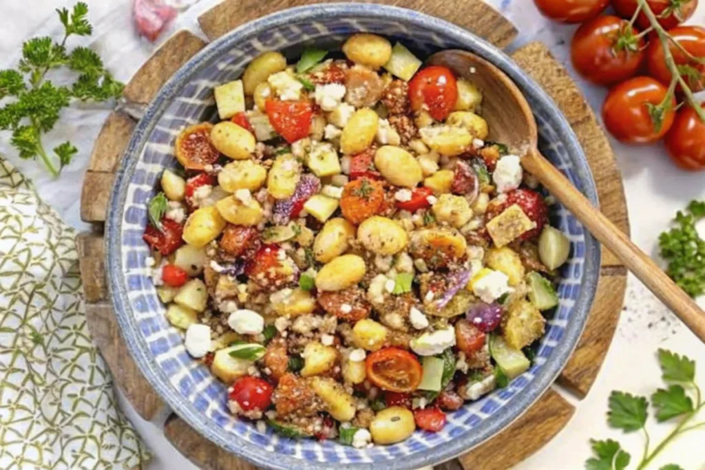 Healthy Mediterranean Gnocchi